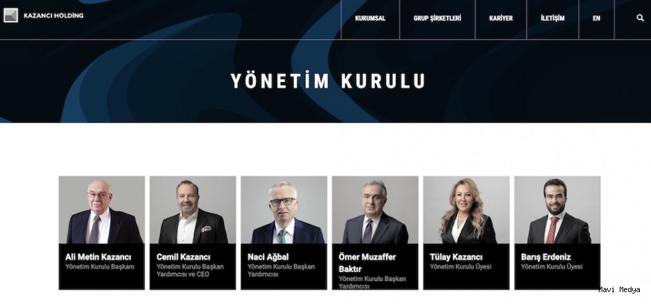 Naci Ağbal'ın yeni görev yeri Kazancı Holding