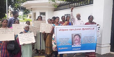 Açlık grevindeki Tamillerin serbest bırakılması istendi