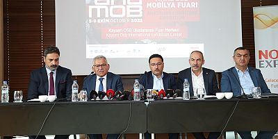 Anadolu'nun En Büyük Uluslararası Mobilya Fuarı Kayseri'de Yapılacak