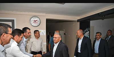 Başkan Büyükkılıç, Felahiye Belediyesi'ni Ziyaret Etti