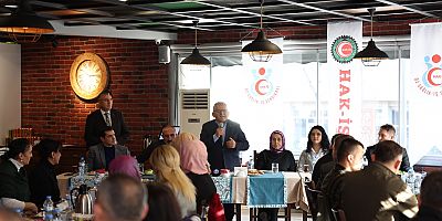 Büyükkılıç, Öz Sağlık İş Sendikası Üyeleri İle Buluştu