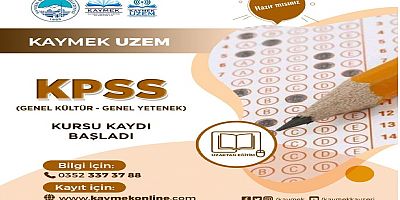 Büyükşehir'den KPSS Adaylarına Ücretsiz Kurs Desteği