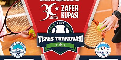 Büyükşehir Spor A.Ş.'den 30 Ağustos Zafer Kupası Tenis Turnuvası