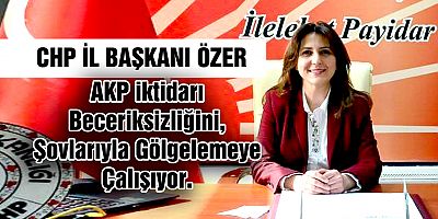 CHP Kayseri İl Başkanı Ümit Özer gündeme ilişkin basın açıklamasında bulundu.
