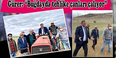 CHP Milletvekili Gürer: “Kuruyan tarlalar içimizi yaktı”