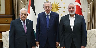 Erdoğan, Abbas ve Heniyye ile görüştü