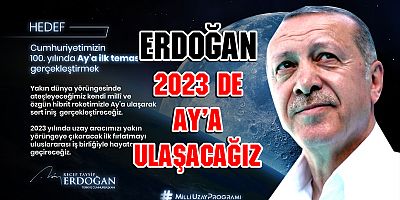 Erdoğan: ‘Milli Uzay Ajansı’ Tanıtım Toplantısı'nda konuştu.