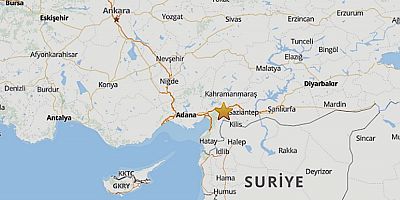 Gaziantep'de 3,9 büyüklüğünde deprem