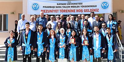 KAYÜ Pınarbaşı MYO, 2022-2023 Eğitim-Öğretim Yılı Mezunlarını Verdi