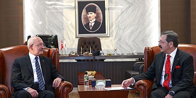 Kılıçdaroğlu'dan TOBB'a ziyaret