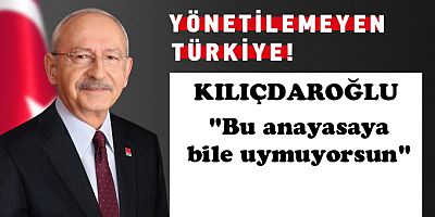 Kılıçdaroğlu: '(Hukuku katledenler) anayasa değişikliği için bizim kapımıza gelmesinler