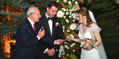 Kılıçdaroğlu, nikah şahitliği yaptı