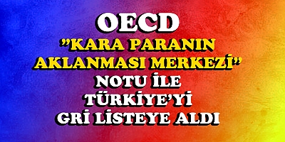OECD, ‘kara paranın aklanma merkezi’ notuyla Türkiye’yi gri listeye aldı