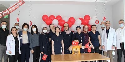 Sivas Numune Hastanesi 23 Nisan Ulusal Egemenlik ve Çocuk Bayramı’nı kutladı.	