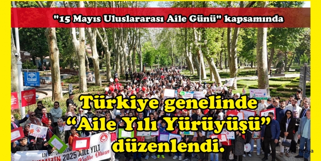 Aile Günü, 81 ilde 