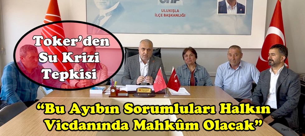 AKP'Lİ BELEDİYEDEN SU İÇMEYİN UYARISI