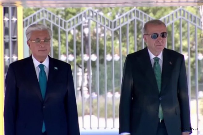 Beştepe’de Kazakistan-Türkiye Zirvesi