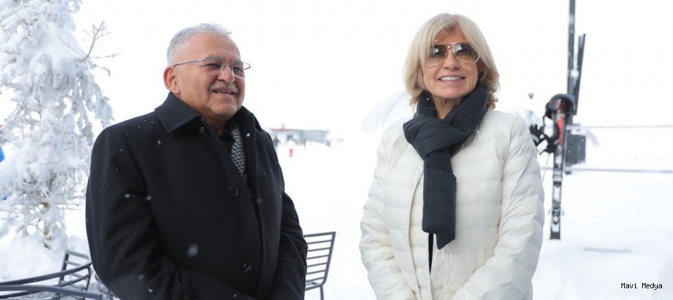 Büyükkılıç, Eski Başbakan Tansu Çiller'e Erciyes'i Tanıttı