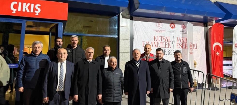 Büyükkılıç, Kutsal Emanetler Sergisinde ..