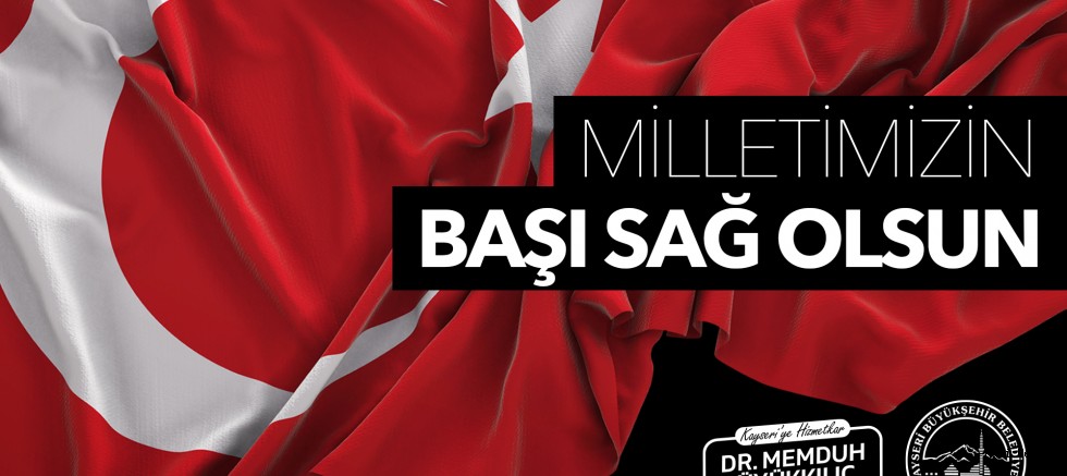 Büyükkılıç'tan Türk Milleti'ne Baş Sağlığı Mesajı