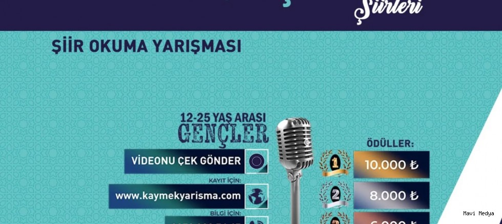 Büyükşehir'in Şiir Okuma Yarışmasında Başvurular Sürüyor