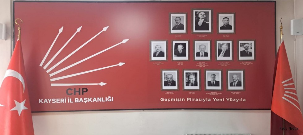 CHP Kayseri Pınarbaşı'ndan Girdi, Büyükkılıç'tan çıktı.