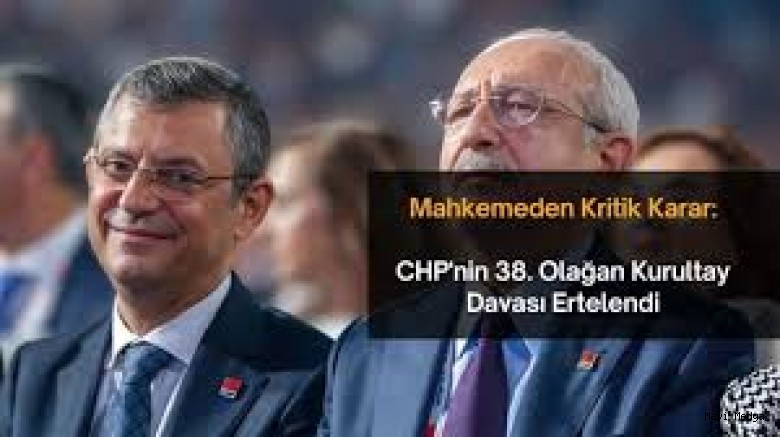 CHP Kurultayına iptal davası