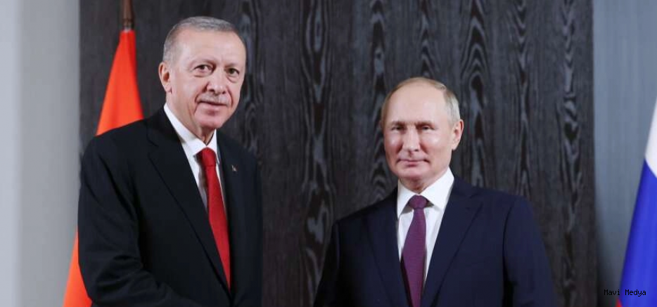 Erdoğan, Putin ile Telefonda Görüştü