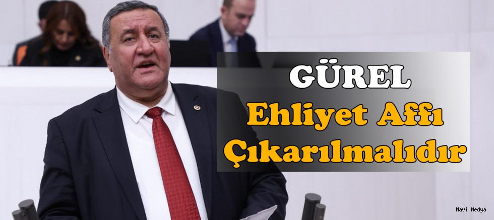 Gürer: “İnsan canına kıyıp yaralamamış olanlar için ehliyet affı çıkarılmalıdır”   
