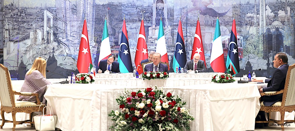 İstanbul’da Türkiye-İtalya-Libya zirvesi