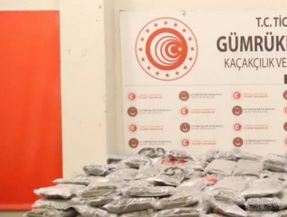 Kapıkule’de 1,4 ton uyuşturucu ele geçirildi