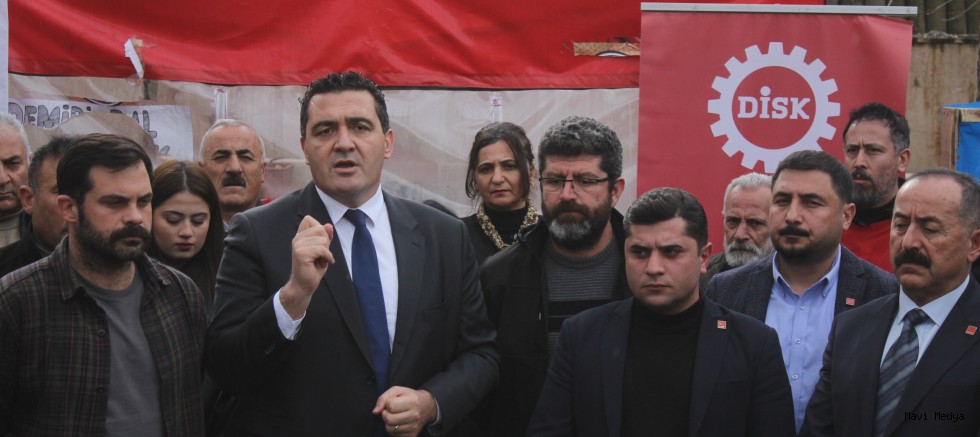 KARASU'DAN İŞÇİLERE TAM DESTEK