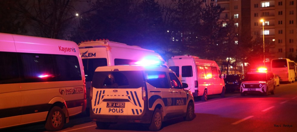 Kayseri'de iki grup arasında silahlı kavga: 1 yaralı