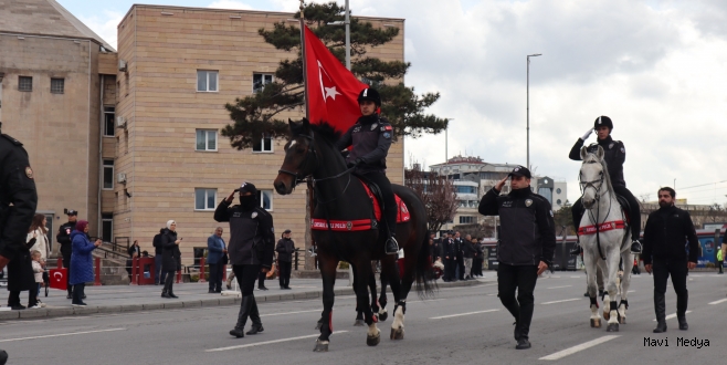 Kayseri’de Polis Haftası dolayısıyla tören düzenlendi