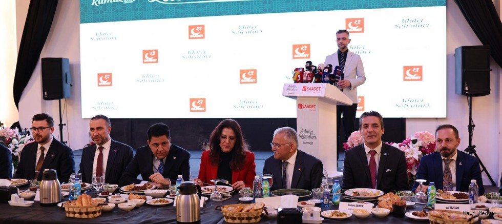 Kayseri Siyasetinden Türkiye’ye Örnek Buluşma: Farklı Partiler Aynı İftar Sofrasında Bir Araya Geldi