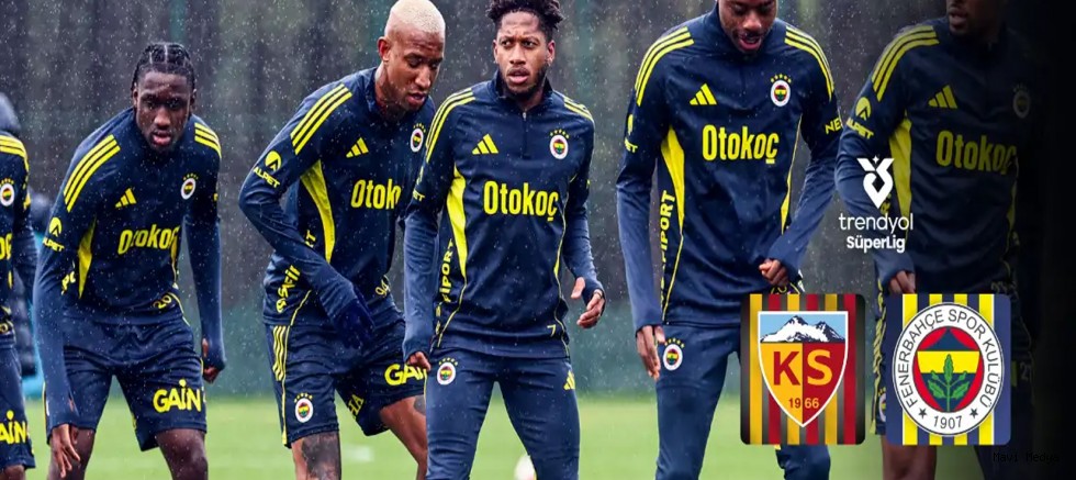 Kayserispor deplasmanı öncesi Fenerbahçe’de 3 önemli eksik