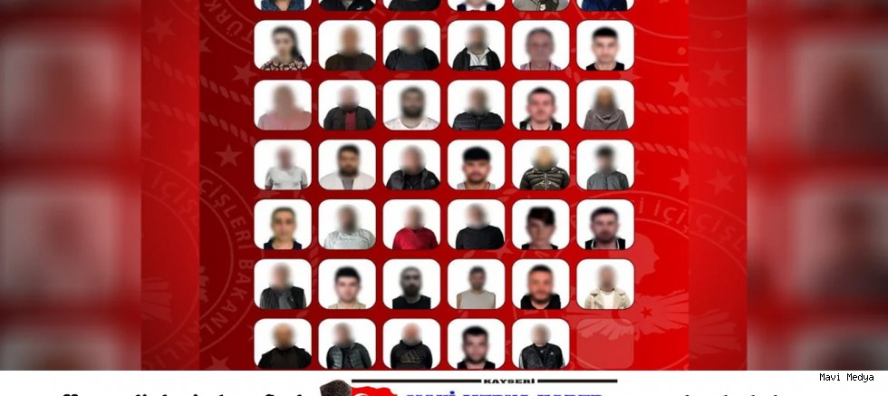 Kırmızı bültenle aranan 41 firari Türkiye’ye getirildi