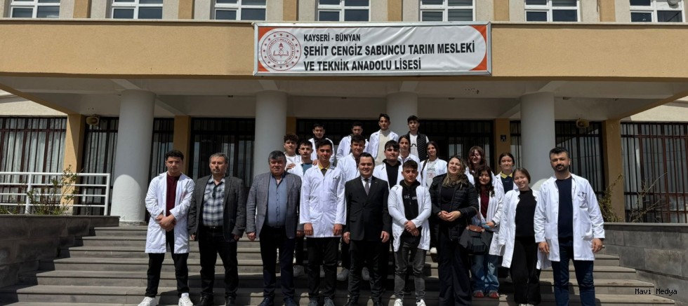 KTB’den Tarım Lisesine ziyaret