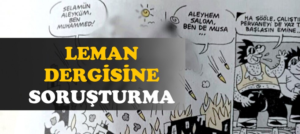 Leman Dergisi'ne karikatür operasyonu: 4 gözaltı