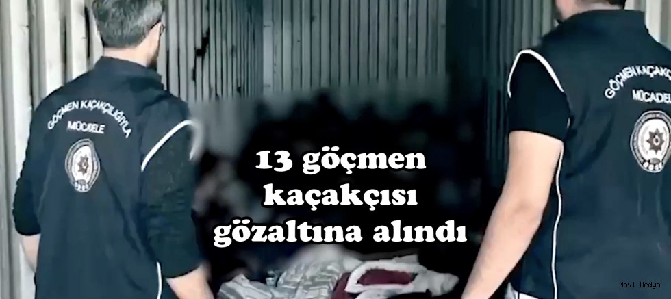 Limanda bekletilen konteynerden 44 kaçak göçmen çıktı