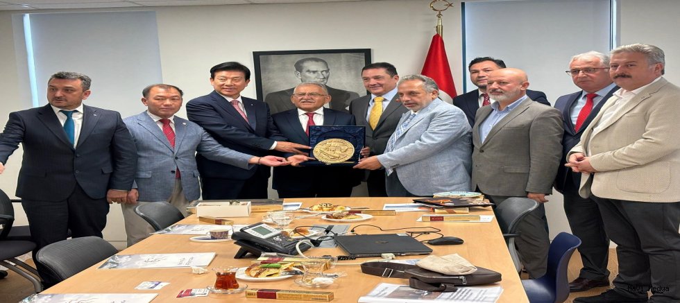 Büyükkılıç'tan Güney Kore'de Dostluk ve İş Birliği Ziyaretleri