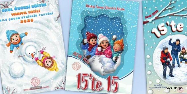 MEB Yarıyıl Tatili İçin Etkinlik Kitapları Hazırladı