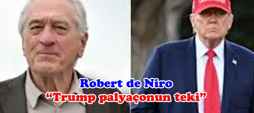 Robert De Niro'dan çağrı: