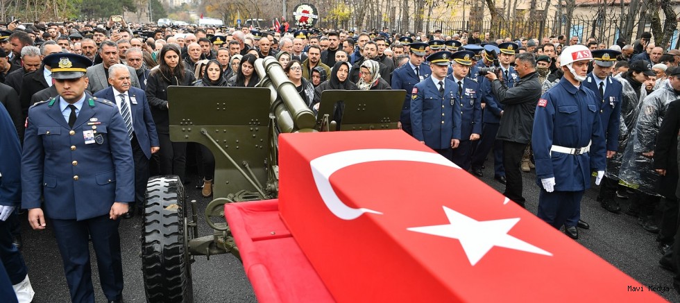Şehit Hava Pilot Binbaşı İlgen Ebediyete Uğurlandı