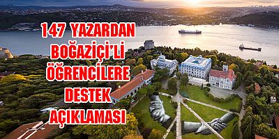  Yazarlar dan Boğaziçi'li öğrencilere destek