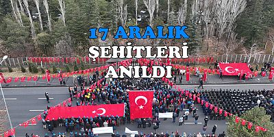 17 ARALIK ŞEHİTLERİ ANILDI