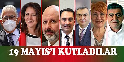 19 MAYIS DOLAYISIYLA MESAJ YAYINLADILAR