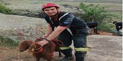 2 Saatlik Keçi Kurtarma Operasyonu