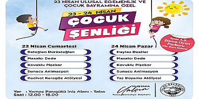 23 NİSAN COŞKUSUNA SAYILI SAATLER KALDI