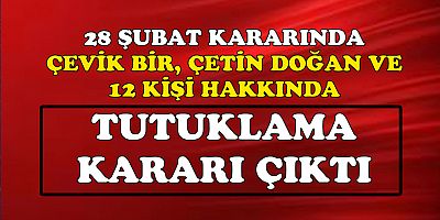 28 Şubat davasında karar çıktı